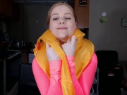 Inflating an Airplane Life Vest 16/16