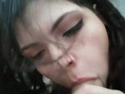 Girlfriend gives boyfriend blowjob while listening to Bob Marley  13/16