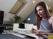 SIS.PORN. Fragile but passionate girl does it with stepbrother who exploits each opening 2/16