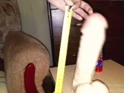 Stretching my tight pussy with a big cock 3/16