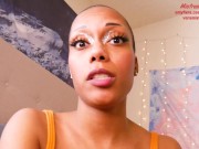 Ebony Giantess Teases and Swallows Tiny Spy TEASER