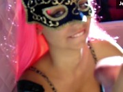 quick cum in my mouth I'm in a hurry! Jenny Pink 2/16