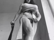 Mistress with big clit and big strapon 8/16