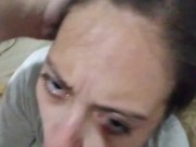 Increible latina a 4 patas. 10/16