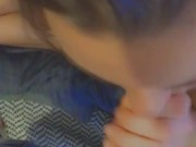 Elle lui offre une belle pipe pour la saint Valentin 14/16