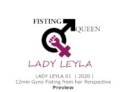POV-Fisting Cam - Gynochair anal femdom fisting by Lady Leyla 2/16