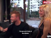 BumsBesuch - Tattooed German MILF Gets Her Tight Pussy Banged Hardcore By Lucky Guy - LETSDOEIT 6/16