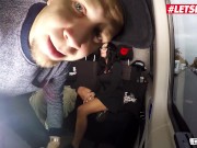 BumsBus - Lilly Foxx Sexy German Teen Hardcore Pussy Fuck In The Sex Bus Backseat - LETSDOEIT 5/16