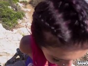 BANGBROS - Adventurous Spanish Hottie Macarena Lewis Fucked In Public By Potro De Bilbao 13/16