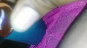 Me playing with myself with my panties on!! (Available for purchase)