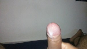 Chubby Bear Cumshot - Long Squirts After Pounding His Thick Meat