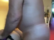 Mistress getting fucked in the ass after pegging sub 8/16