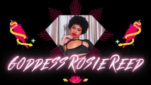 Goddess Rosie Reed Ebony Goddess Bikini Tease Pussy Denial Humiliation Loser Femdom POV