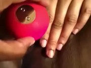 MILF SQUIRTING IN THE ROSE GARDEN 6/16