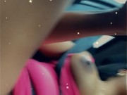 Driving with them tits out 14/16