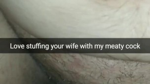 Cheating wife ride my meaty cock in cowgirl position! [Cuckold. Snapchat]