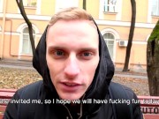 TUTOR4K. Lesson with new literature tutor ends for smart fellow with sex 2/16