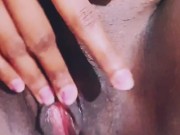 Amateur Lankan Ebony Pregnant Wife Masrtabution  ප්‍රෙග්නට් නිශී අක්ක මොල්වෙලා 3/16