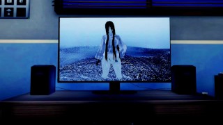 Ring: Futa Yamamura Sadako sai da TV para foder | Ponto de vista do tomador feminino