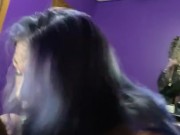 BBW PAWG sucks BBC dry and fucks some more  1/16