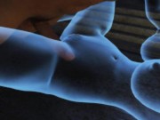 Sex with a ghost girl. Penis funny enters the transparent body | Anime porno 15/16