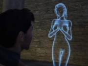 Sex with a ghost girl. Penis funny enters the transparent body | Anime porno 2/16