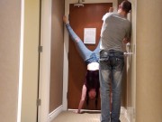 My First Upside down piss in jeans 10/16