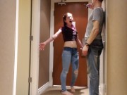 My First Upside down piss in jeans 11/16