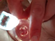 Look At My Vagina. Close Up Speculum Play 10/16
