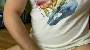 Nerd Asking Spider-Man to Cum on Him