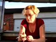 Smoking in my pop up 10/16