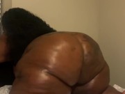 SEXY EBONY BBW GETS FUCKED BY BIG BLACK DICK DOGGYSTYLE @1macmillion @nikkiboonailz_