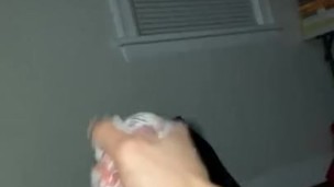 jerking off with lots of creamy precum