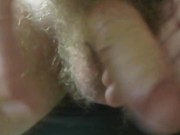 Flaccid Fun #3 - Post-cum cock massage gets rough