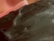 Tease.... my big black toy!