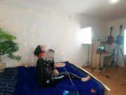 Lesbian 4k video with backstages, hot play bdsm fetish with hitachi orgasms 7/16