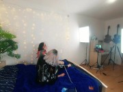 Lesbian 4k video with backstages, hot play bdsm fetish with hitachi orgasms 9/16