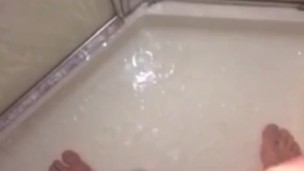 I really wish my hot wife could join me in my daily shower routine. 