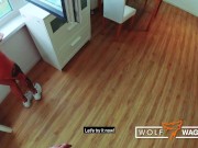 Filthy fuck for chubby MILF Adrienne Kiss! WOLF WAGNER 10/16