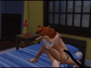 Jumped on the member of her favorite teacher after graduation | sims 4 sex 14/16