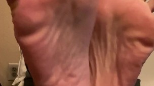 Foot fetish play
