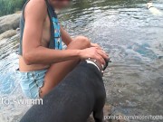 Sexy Shorts and Crop Top No Bra walkout (sideboob, downblouse, nipslip) Teaser 6/16