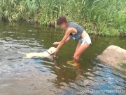 Sexy Shorts and Crop Top No Bra walkout (sideboob, downblouse, nipslip) Teaser 7/16