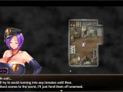 Karryn's Prison [RPG Hentai game] Ep.2 Helping the innmates to release their loads cum on the warden 16/16