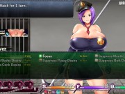 Karryn's Prison [RPG Hentai game] Ep.2 Helping the innmates to release their loads cum on the warden 2/16