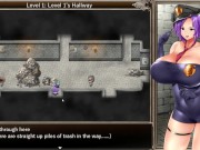 Karryn's Prison [RPG Hentai game] Ep.2 Helping the innmates to release their loads cum on the warden 4/16