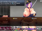 Karryn's Prison [RPG Hentai game] Ep.2 Helping the innmates to release their loads cum on the warden 9/16