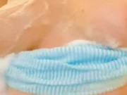 体を洗ってるとエッチな気分になるよね？……お風呂で洗いっこしたいなー