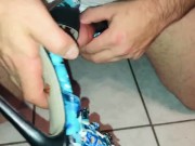 Friends Wife Versace Heels Cummed 