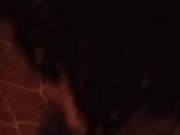 Amateur teen's 1st blowjob + dildo fuck until wet pussy squirts and cums hard! 